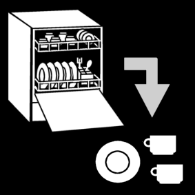 unload the dishwasher